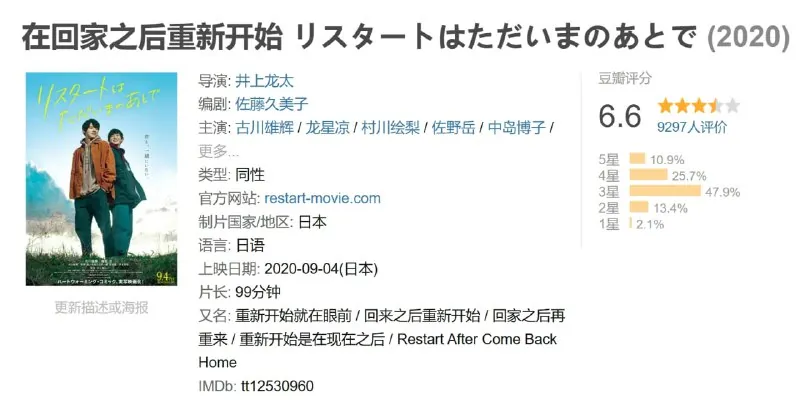 在回家之后重新开始