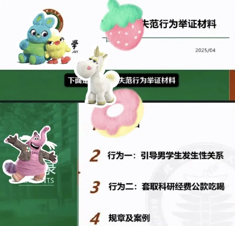 北理工教授宫琳与男学生性关系