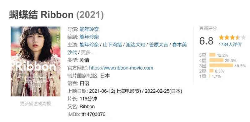 蝴蝶结Ribbon