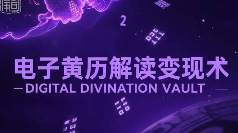 电子黄历解读变现术